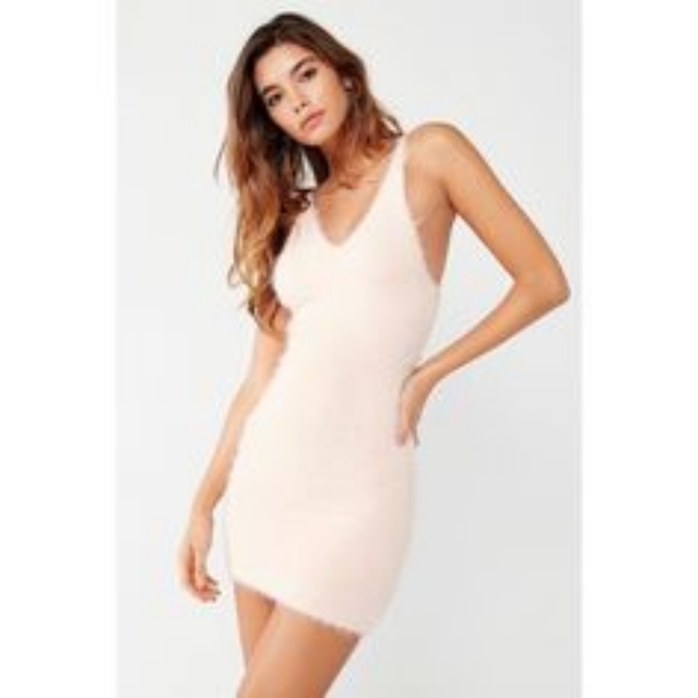 Motel Bubble-Stretch Nude Tank Dress - Picture 7 of 7